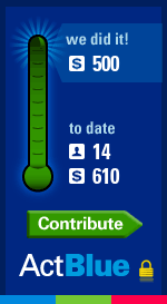 Goal thermometer