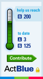 Goal thermometer