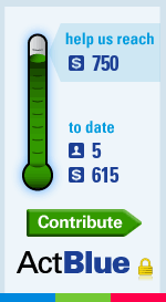 Goal thermometer