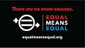 Image of Equal Means Equal