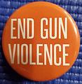 "End Gun Violence" Button