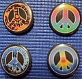 "Peace" Buttons