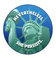"Nevertheless, She Persists" Button