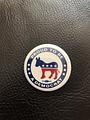 Mini "Proud to be a Democrat" Button