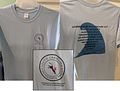 "Brought to you by Democrats" light blue shirt