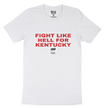 Fight for Kentucky white cotton tee [1WHT]