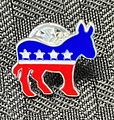 Democratic Donkey Pin