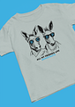 "All my Friends are Democrats" Silver Cotton Tee [OVDF]
