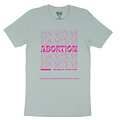 Abortion is Healthcare T-shirt, Silver [Z5IE]