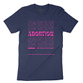 Abortion is Healthcare T-shirt, Navy [HT6W]
