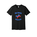 Logo kicking Black cotton tee [OW3H]