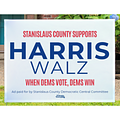 Harris Walz Lawn Sign [25RX]