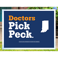 Doctors Pick Peck Yard Sign [1FGG]