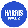 Harris Walz Blue 2.25 Button