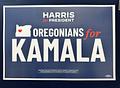Oregonians for Harris Poster