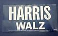 Harris-Walz bumper sticker