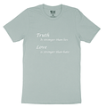 Truth and Love Cotton Tee [6XOD]