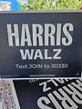 $20 donation Harris signs