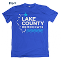 Lake County Dems t-shirt