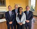 Image of Bill Ferguson, Robbyn Lewis, Luke Clippinger, and Mark Edelson