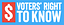 Image of Voters' Right to Know