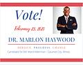 Image of Marlon Haywood