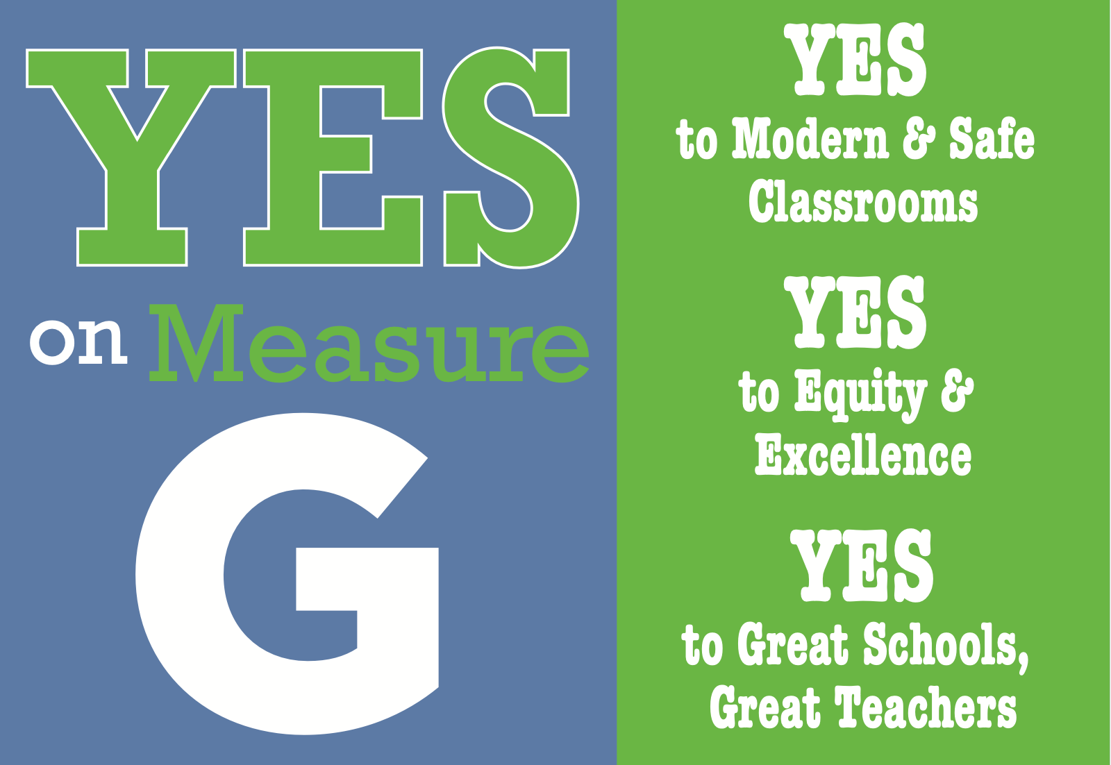 Friends of Sausalito Marin City School District, Yes on Measure G
