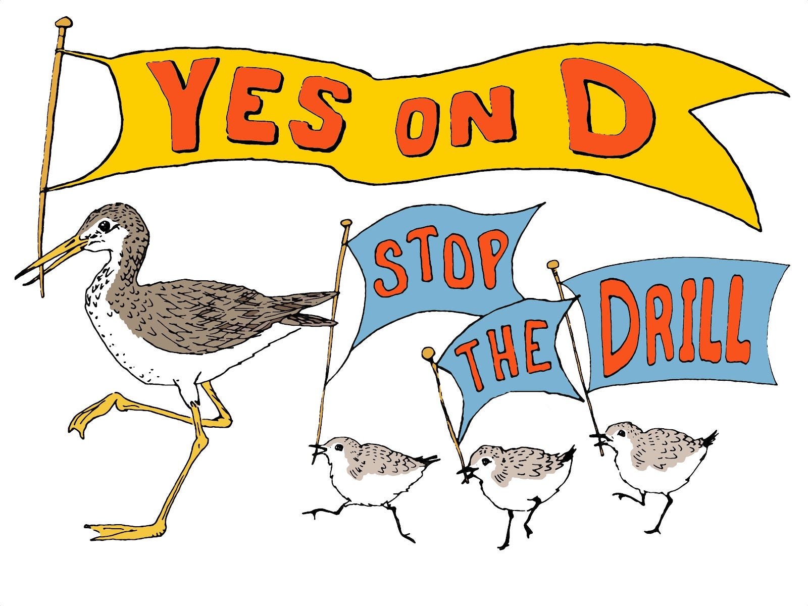 Yes on Measure D to Stop the Drill Santa Cruz County