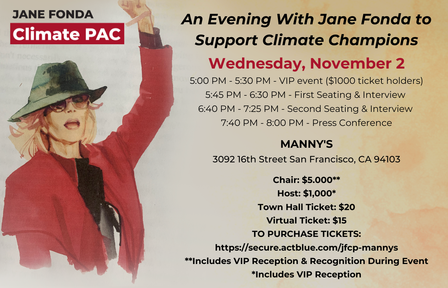 Jane Fonda Climate PAC - Unlimited
