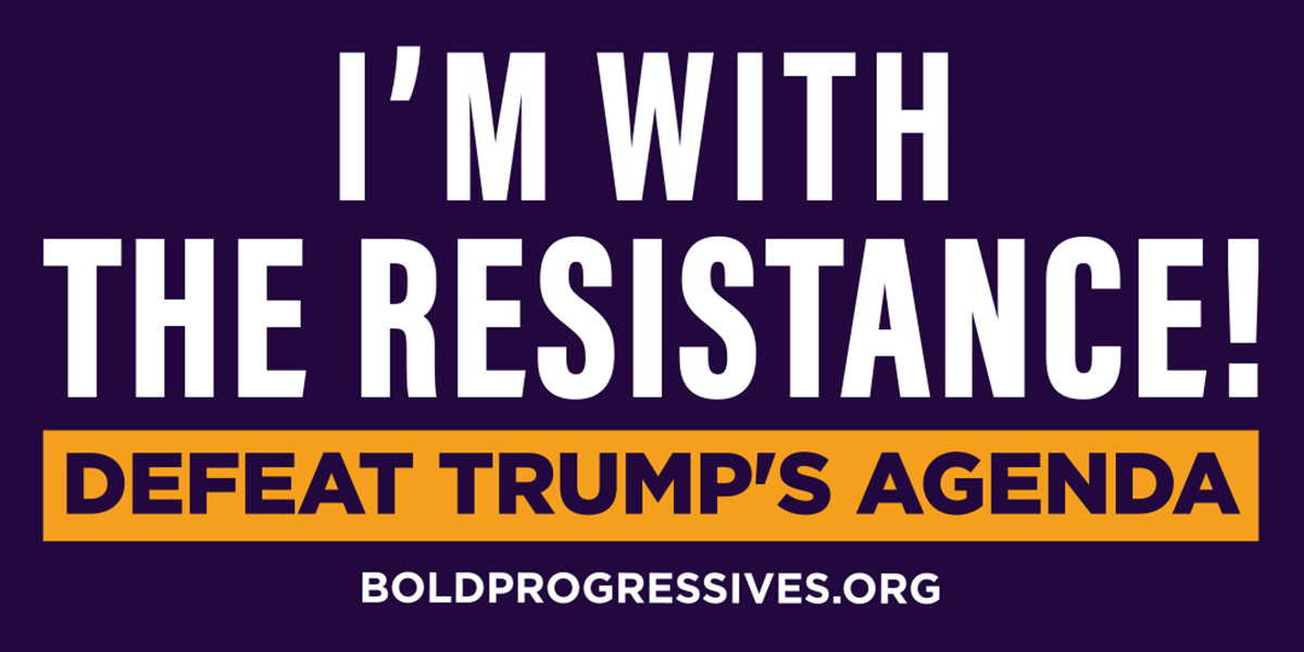 Turn on images to see the new PCCC Im With The Resistance sticker design