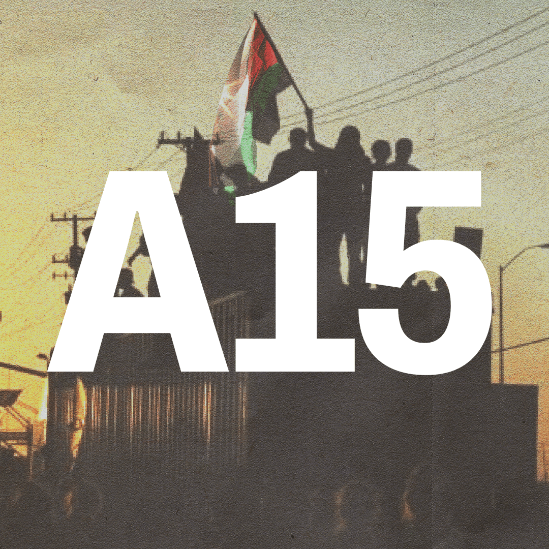 I just gave to the A15 Bail & Legal Defense Fund!
