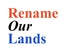 Image of Rename Our Lands